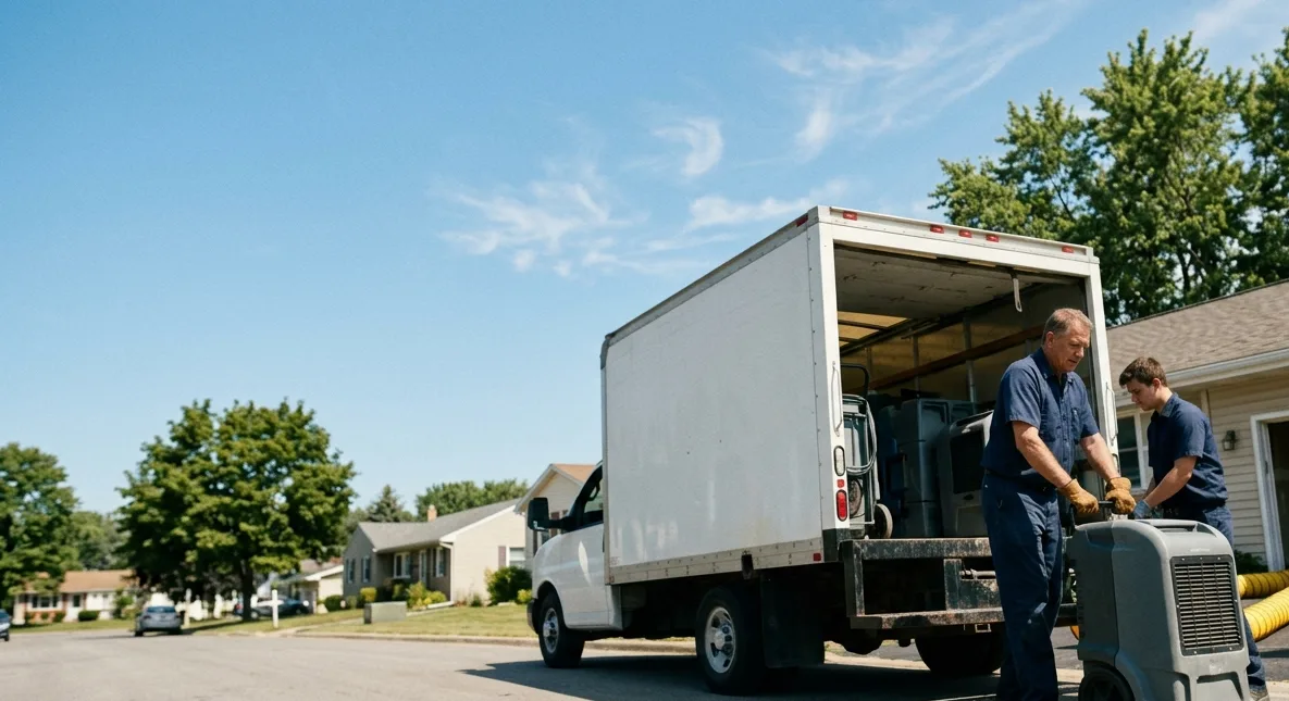 Water Damage Cleanup in Oak Forest, IL near me
